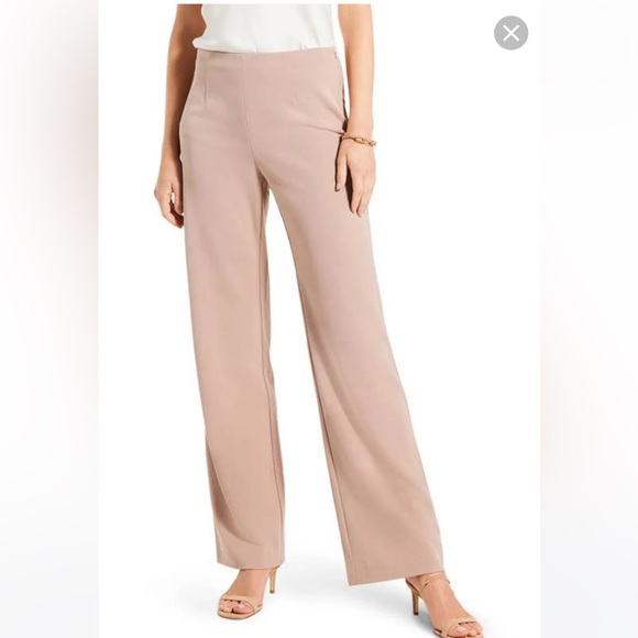 Nic + Zoe 31 Avenue Wide Leg Pants Mochaccino - Picture 3 of 3
